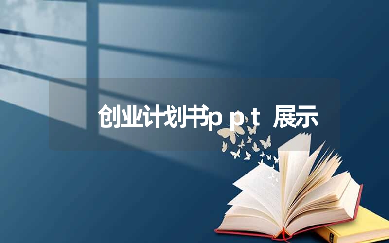 <font color='1677721'>创业计划书ppt展示（商业融资创业计划书标准模板）</font>