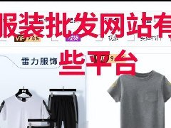 服装批发买衣服的网站有哪些（中国八大货源批发网站）